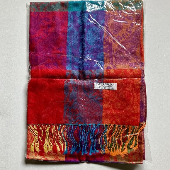 Rainbow Pashmina Scarf/Shawl - Picture 3 of 3